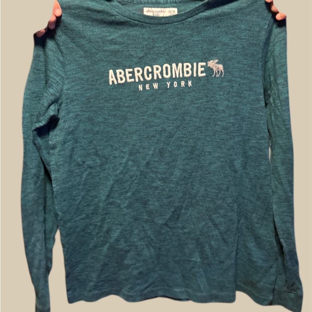 Abercrombie Kids Blue Long Sleeve Tee